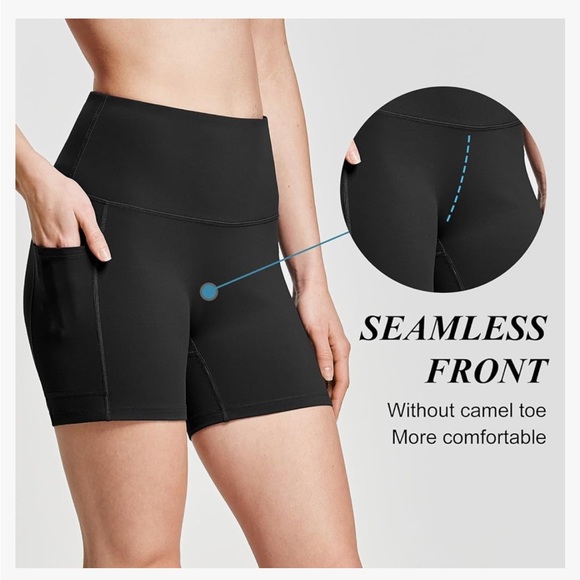 Baleaf | Women’s 5” High Waist Biker Shorts - Picture 2 of 13